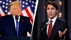Trump Blames Trudeau for Tariffs, Calls It a Re-Election Strategy