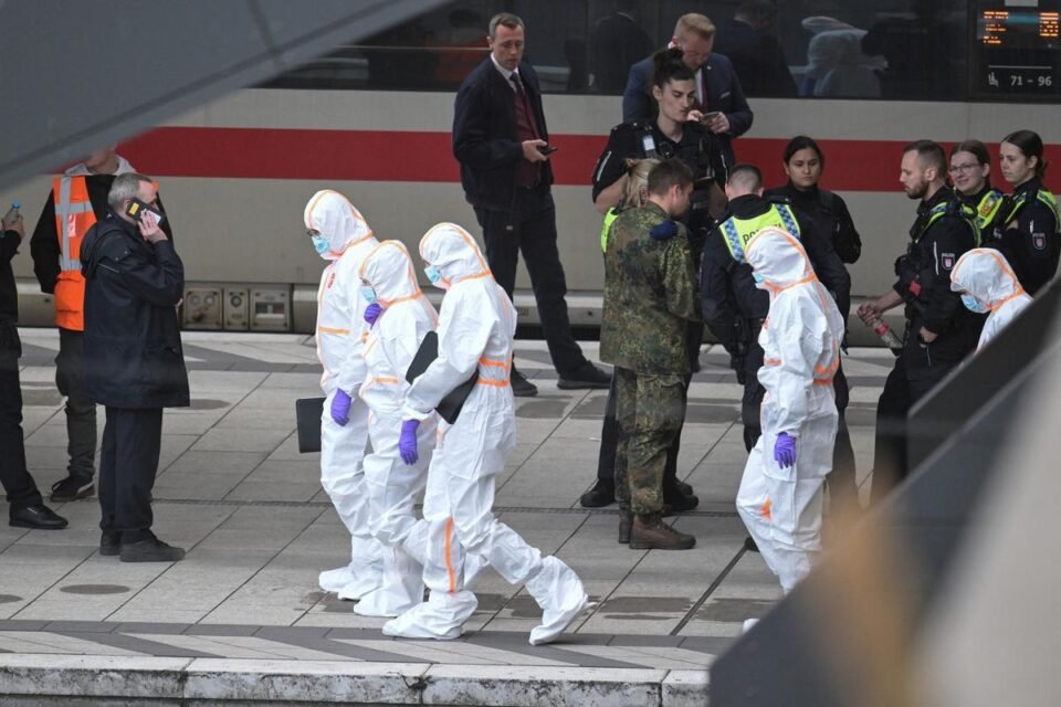 Humburg Train Station attack