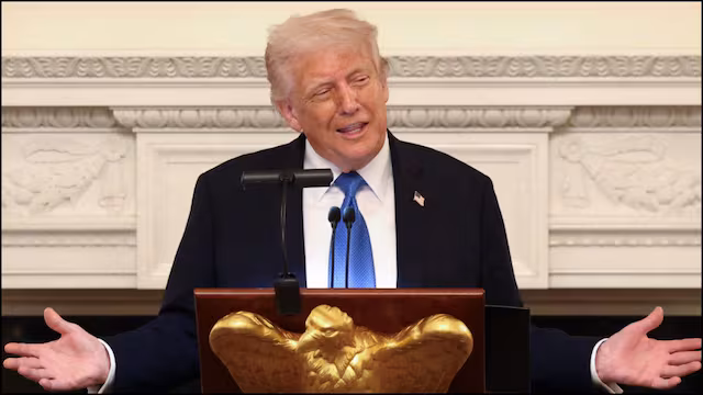 Trump Calls Reporter 'Terrible' for Asking About Qatari Jet
