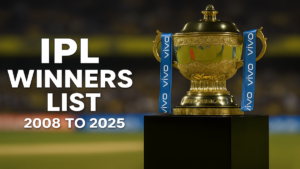 IPL Winners & Runners-Up List (2008–2025)