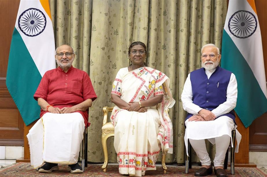 PM Modi attends Vice President Oath